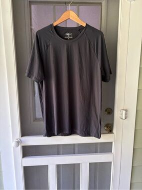 RHONE Men's Short Sleeve Crew Tee - Black